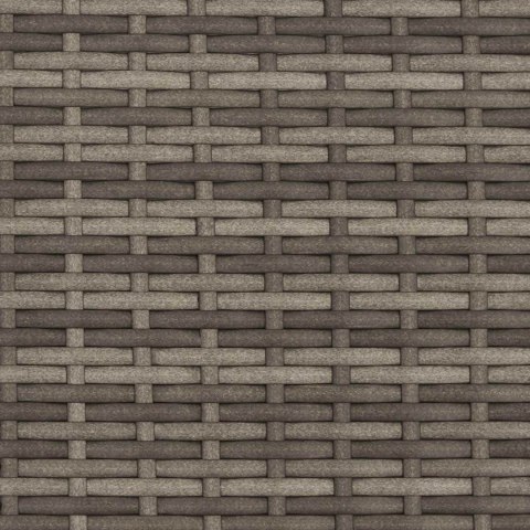 ŁAWKA Z PODUSZKĄ SZARY I CIEMNOSZARY 115X65X72CM RATTAN
