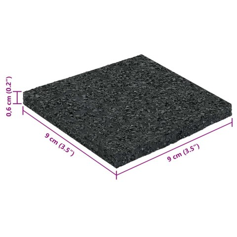 PODKŁADKA GUMOWA CZARNY GUMA