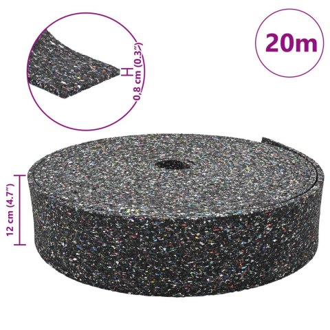 ROLKA GUMOWA CZARNY GUMA