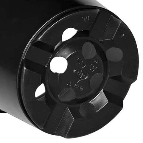 DONICZKA KWIATOWA 100 SZT. CZARNA Ø 15X12.5CM