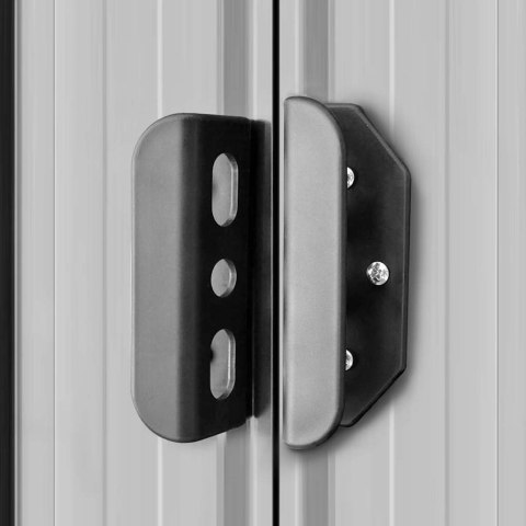 SZOPA OGRODOWA METAL ZIELEŃ 257X205X178CM