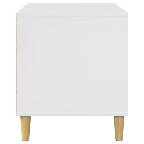 DOMEK DLA PSÓW BŁYSZCZĄCA BIEL 44X42X49CM