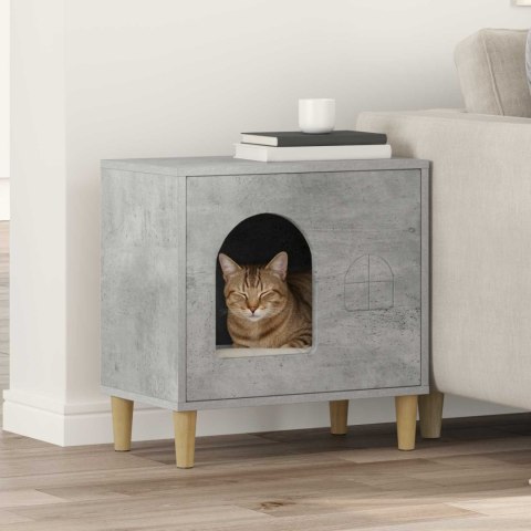 KOTY DOM BETONOWY 51X30X52CM