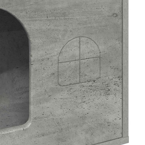 KOTY DOM BETONOWY 51X30X52CM