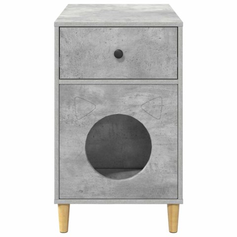 KOTY DOM BETONOWY 72X42.5X70CM