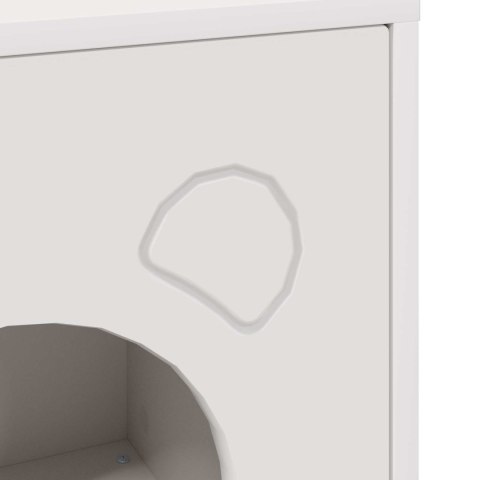 KOTY DOM BIAŁY 42,5X40X53CM