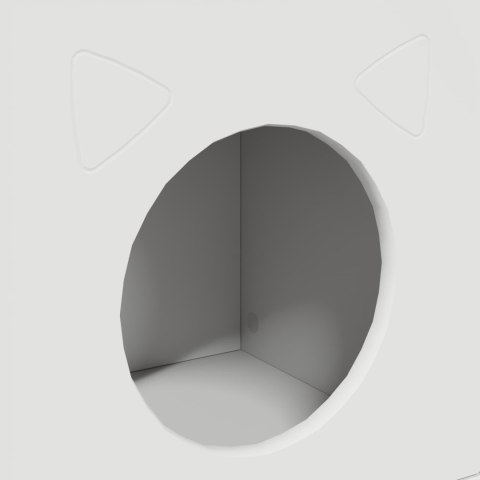 KOTY DOM BIAŁY 72X42.5X70CM