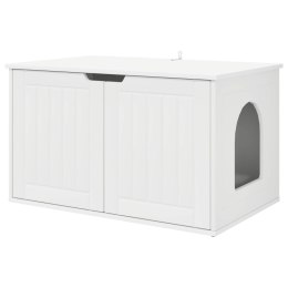 KOTY DOM BIAŁY 85X55X53,5CM