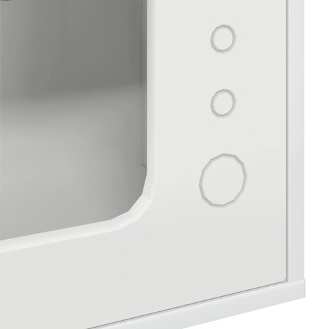 KOTY DOM BŁYSZCZĄCA BIEL 51X30X42CM