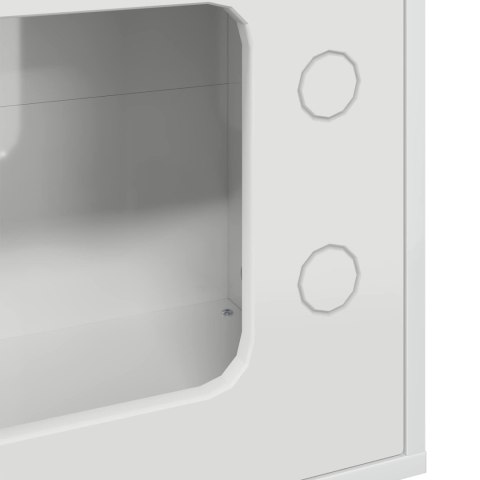 KOTY DOM BŁYSZCZĄCA BIEL 51X30X52CM