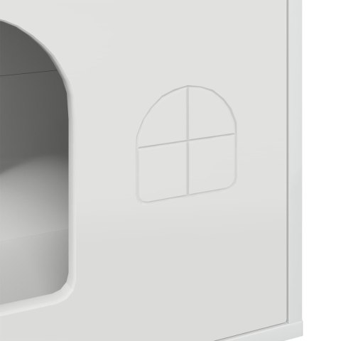 KOTY DOM BŁYSZCZĄCA BIEL 51X30X52CM