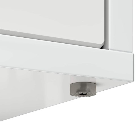 KOTY DOM BŁYSZCZĄCA BIEL 53X52X62CM