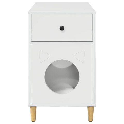 KOTY DOM BŁYSZCZĄCA BIEL 72X42.5X70CM