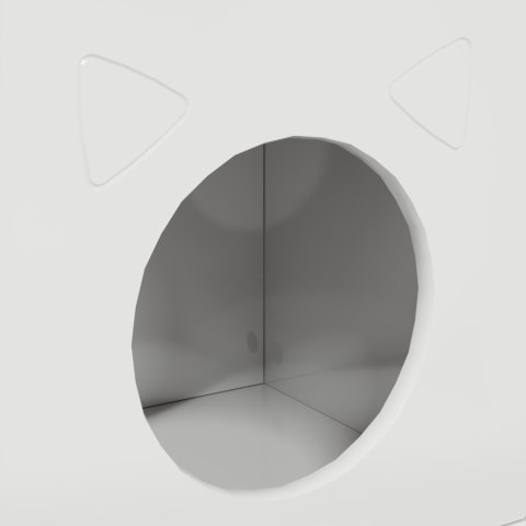 KOTY DOM BŁYSZCZĄCA BIEL 72X42.5X70CM