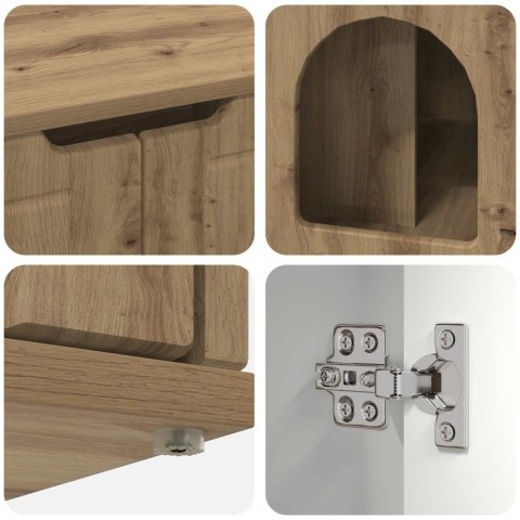 KOTY DOM DĄB RZEMIEŚLNICZY 85X55X53,5CM