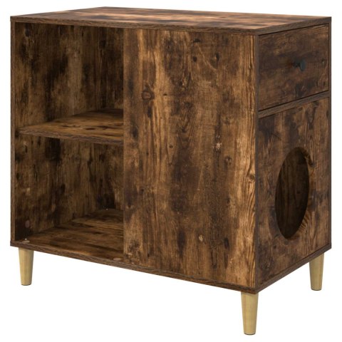 KOTY DOM DĄB WĘDZONY 72X42.5X70CM