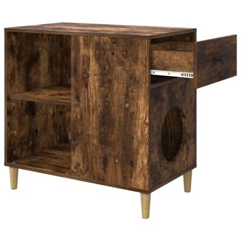 KOTY DOM DĄB WĘDZONY 72X42.5X70CM