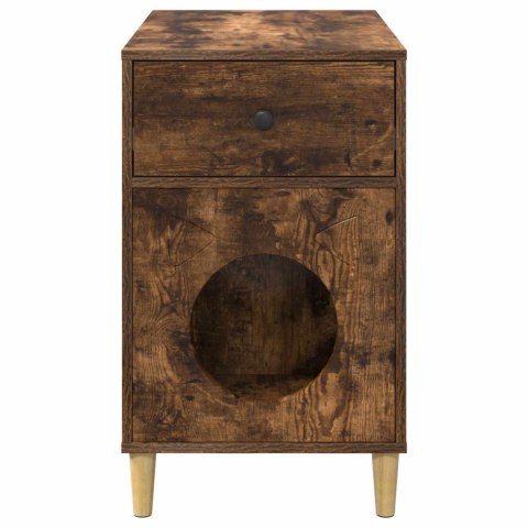 KOTY DOM DĄB WĘDZONY 72X42.5X70CM