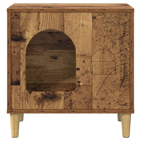 KOTY DOM STARE DREWNO 51X30X52CM