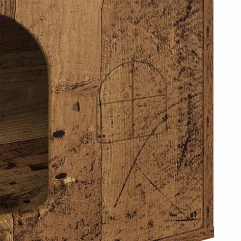KOTY DOM STARE DREWNO 51X30X52CM
