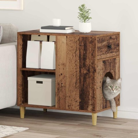 KOTY DOM STARE DREWNO 72X42.5X70CM