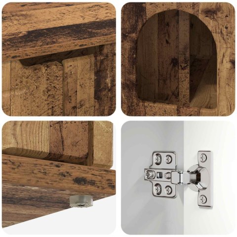 KOTY DOM STARE DREWNO 85X55X53,5CM