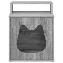 KOTY DOM SZARY SONOMA 42,5X40X53,5CM