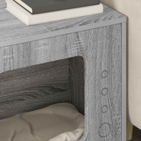 KOTY DOM SZARY SONOMA 51X30X42CM