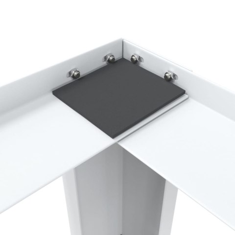 PODWÓJNY PODEST Z SZUFLADAMI POD PRALKĘ I SUSZARKĘ BIAŁY