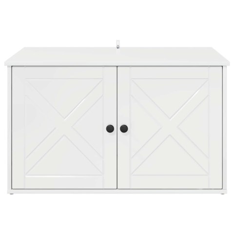 KOTY DOM BŁYSZCZĄCA BIEL 85X55X50CM