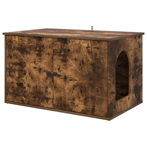 KOTY DOM DĄB WĘDZONY 85X55X50CM