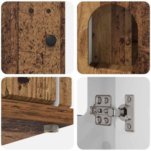 KOTY DOM STARE DREWNO 85X55X50CM