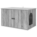 KOTY DOM SZARY SONOMA 85X55X50CM