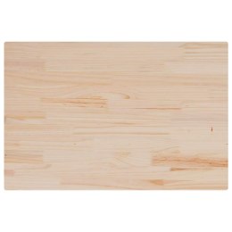 BLAT DO STOLIKA 80X50X2,5CM PROSTOKĄTNY LITE DREWNO SOSNOWE