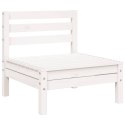 OGRODOWA SOFA 3-OSOBOWA BIAŁA LITE DREWNO SOSNOWE