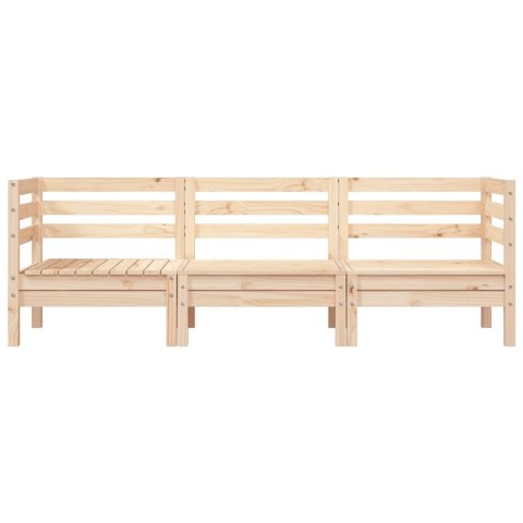 OGRODOWA SOFA 3-OSOBOWA LITE DREWNO SOSNOWE