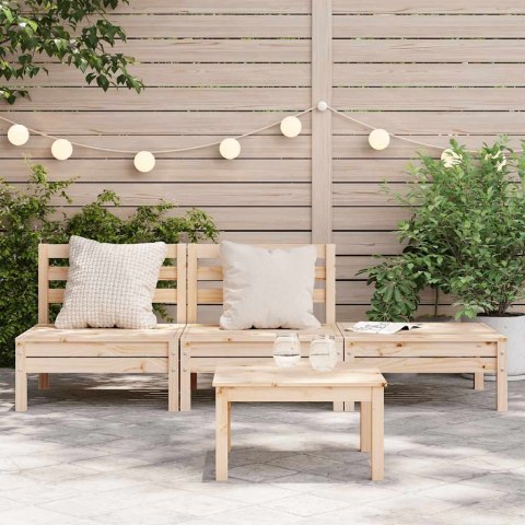 OGRODOWA SOFA 3-OSOBOWA LITE DREWNO SOSNOWE