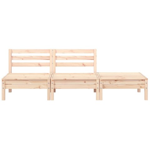 OGRODOWA SOFA 3-OSOBOWA LITE DREWNO SOSNOWE