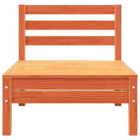 OGRODOWA SOFA 3-OSOBOWA WOSKOWY BRĄZ LITE DREWNO SOSNOWE