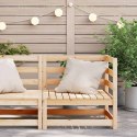 OGRODOWA SOFA NAROŻNA 70X70X67CM LITE DREWNO SOSNOWE