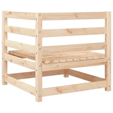 OGRODOWA SOFA NAROŻNA 70X70X67CM LITE DREWNO SOSNOWE