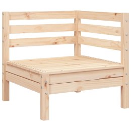 OGRODOWA SOFA NAROŻNA LITE DREWNO SOSNOWE