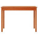 STOLIK KONSOLOWY WOSKOWY BRĄZ 110X40X75CM DREWNO SOSNOWE