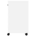 SZAFKA STOJAK REGAŁ POD DRUKARKĘ Z KÓŁKAMI BIAŁA 60X40X68,5CM