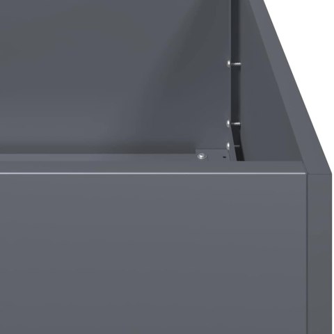 DONICZKA ANTRACYT 80X40X80CM STAL WALCOWANA NA ZIMNO