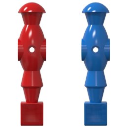 GRACZE DO STOŁU DO PIŁKI NOŻNEJ 22 SZT. NIEBIESKI I CZERWONY