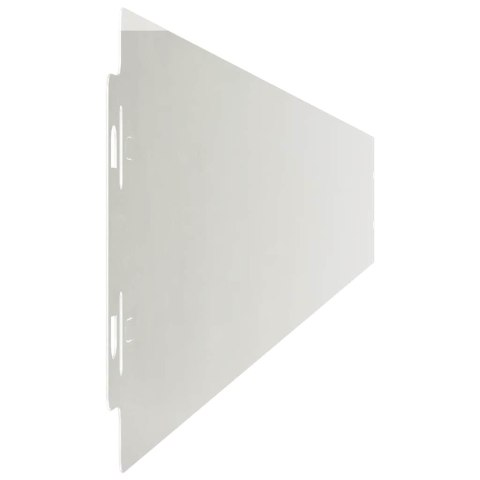 OBRZEŻA TRAWNIKOWE 10 SZT. 10X103CM STAL NIERDZEWNA