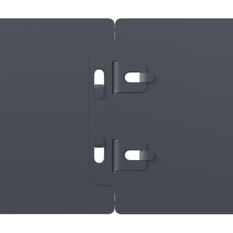 OBRZEŻA TRAWNIKOWE 50 SZT. ANTRACYT STAL WALCOWANA NA ZIMNO