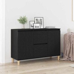 SZAFKA KOMODA CZARNY 102X35X60CM