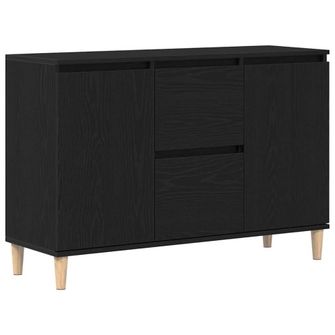 SZAFKA KOMODA CZARNY 102X35X60CM